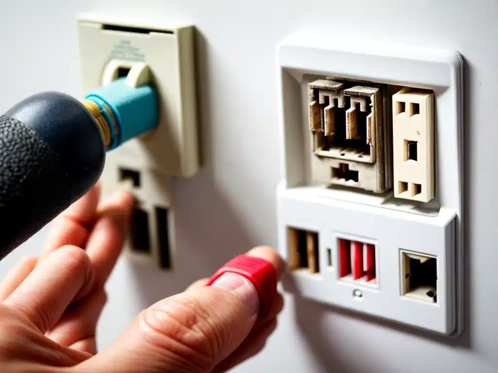 “The Dangers of Using Outdated Electrical Sockets”
